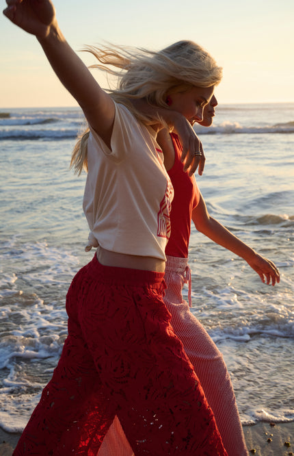 POM Amsterdam T-shirt Breeze White SP9574 Stretchshop.nl