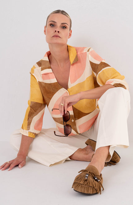 Maicazz Blouse Jolene Boho Geo Stretchshop.nl