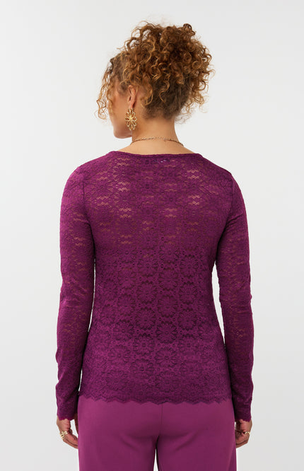 Top Loiza Fuchsia Purple