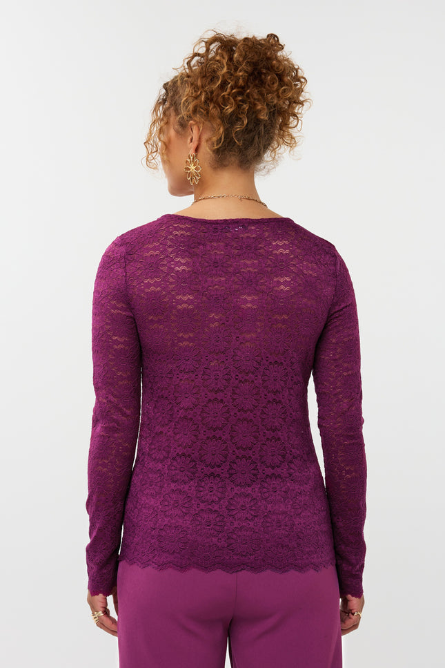 Top Loiza Fuchsia Purple