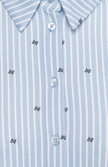 Blouse Lotte Stripe Light Blue BL384