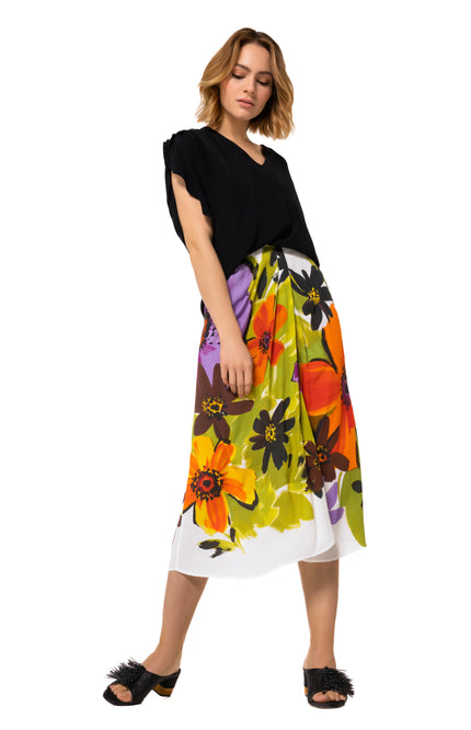 Rok Midi Multi Color 1777-49