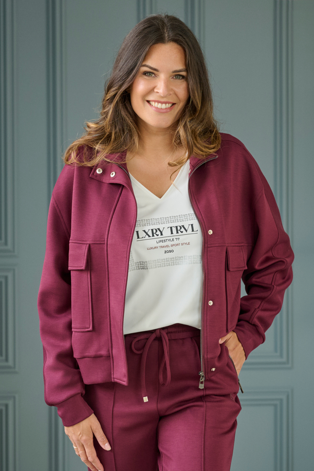 Jacket Jacky Bordeaux 255