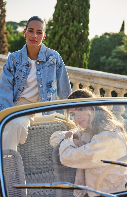 Jacket Artwork Light Jeans BI SP26.12008