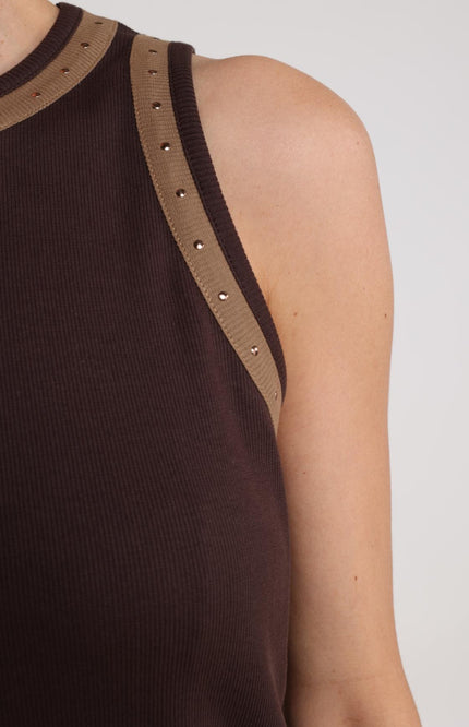 Singlet Nice Dark Chocolate NKF06002