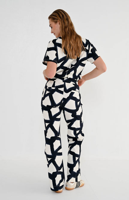 Maicazz Travel Broek Vogue Cross Paint Stretchshop.nl