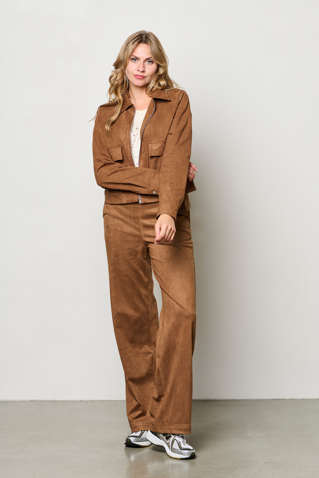 Broek Hazel Caramel PA396