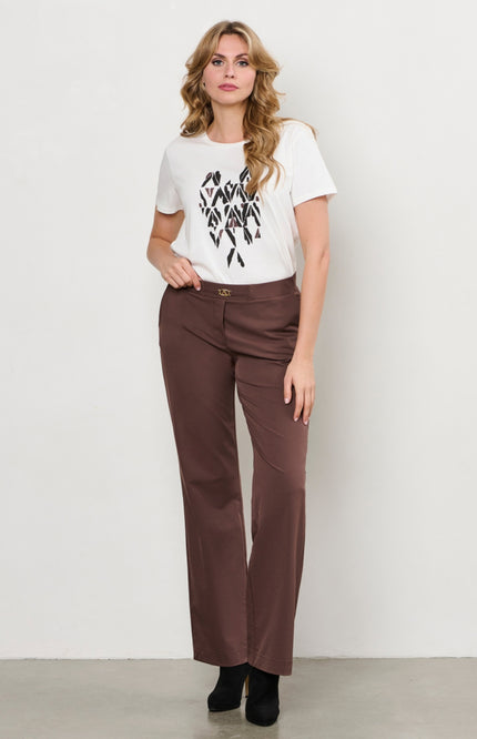 Travel Broek Perrine Chocolate PA378