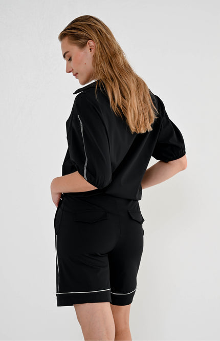 Maicazz Travel Short Tuba Black Stretchshop.nl