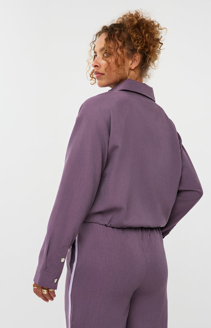 Blouse Kess Soft Purple