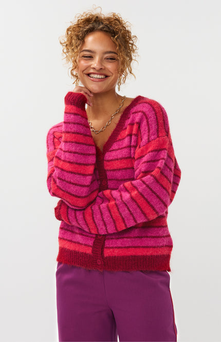 Vest Ginny Fuchsia Red