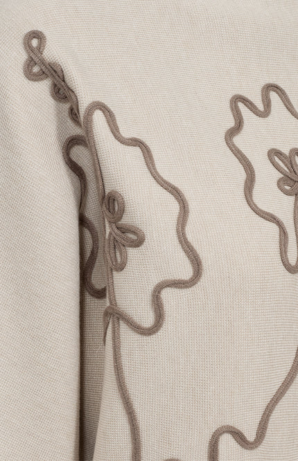 Trui Fqani Moonbeam Melange Desert Taupe 211927