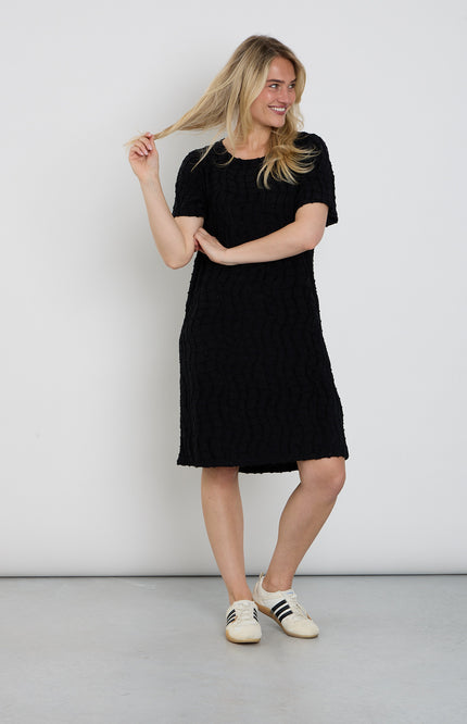 Freequent Jurk Fqalfi Black 208162 Stretchshop.nl