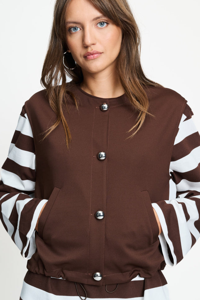 Gilet Gaya Chocolate Brown SP9711
