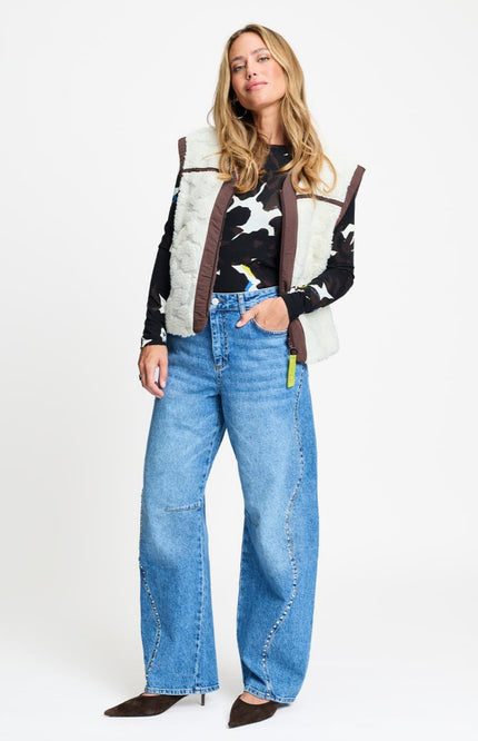 Gilet Gigi Ecru SP9665