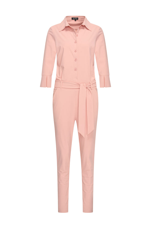Mi Piace Heavy Travel Jumpsuit Mellow Rose 202033A Stretchshop.nl