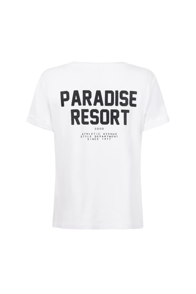 Zoso T-shirt Ellen Offwhite 253 Stretchshop.nl