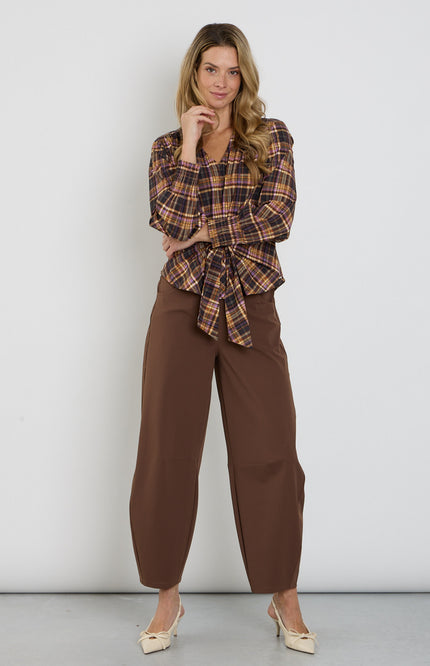 Heavy Travel Broek Balloon Chestnut 202798