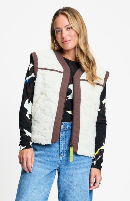 Gilet Gigi Ecru SP9665