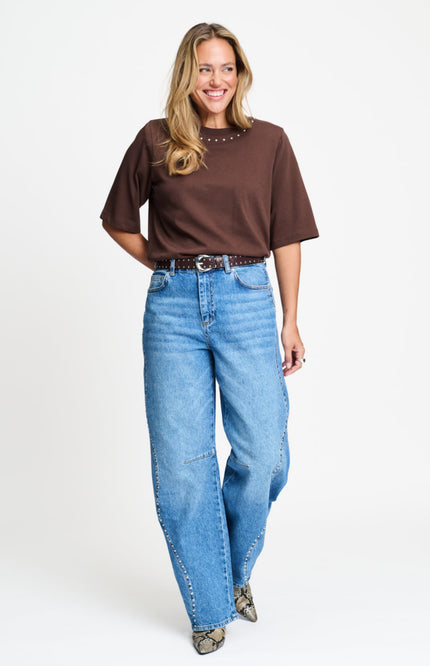 T-shirt Taylor Chocolate Brown SP9720