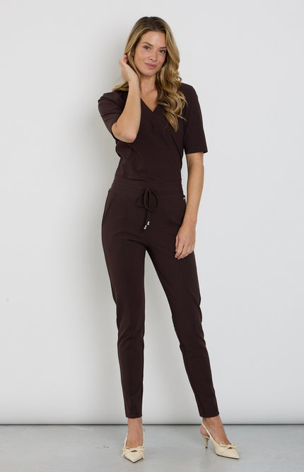 Bonded Travel Broek Espresso 202632