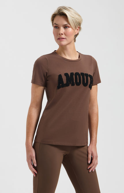Travel T-shirt Lune Truffle L21.201.3655