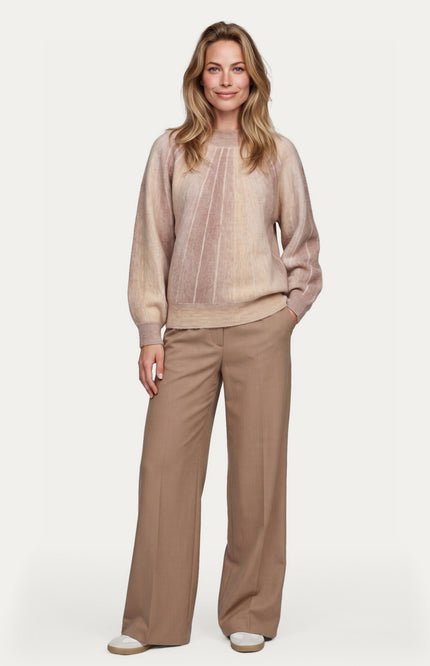 Top Clementine Knit Brown Sugar