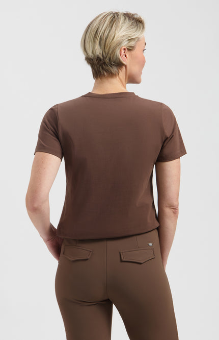Travel T-shirt Lune Truffle L21.201.3655