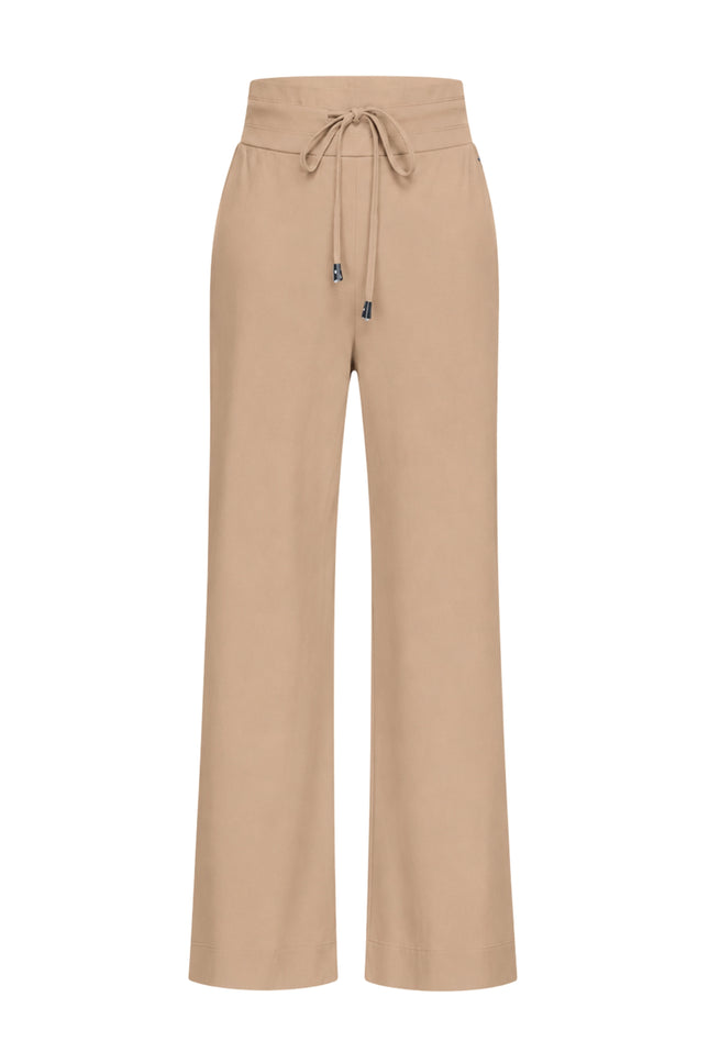 Travel Broek Flared Latte 202089