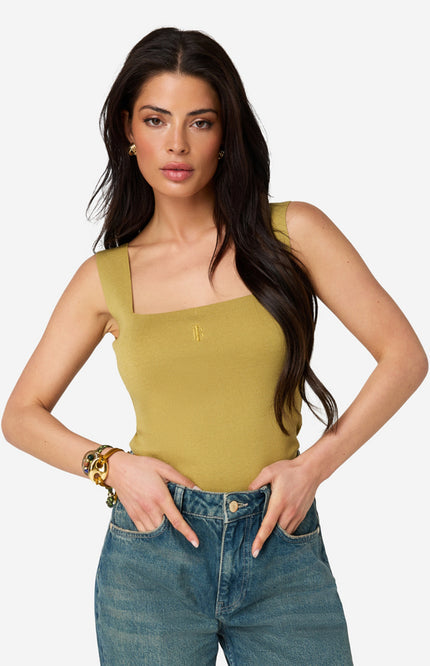 Ibana Top Kara Gold Green Stretchshop.nl