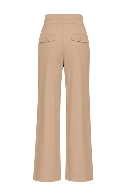 Travel Broek Flared Latte 202089