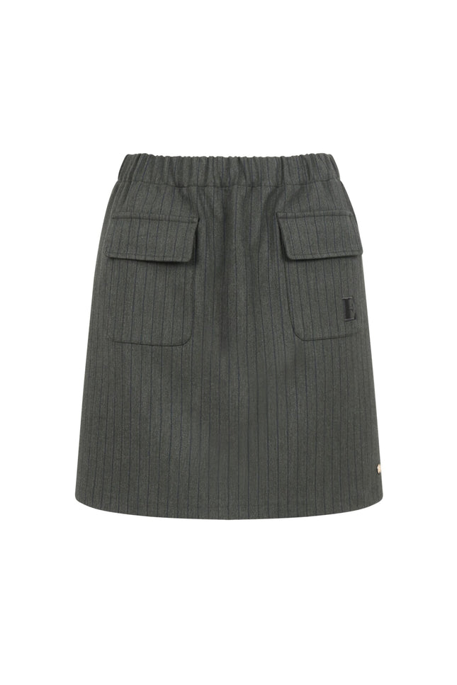 Rok Claire Green Stripe