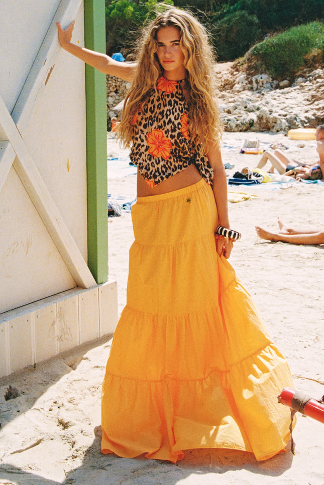 Harper & Yve Rok Jonna Blazing Orange HS6P000 Stretchshop.nl