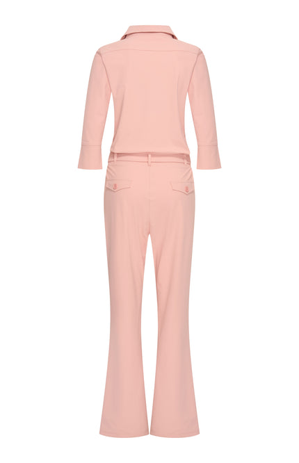 Mi Piace Heavy Travel Jumpsuit Mellow Rose 202154A Stretchshop.nl
