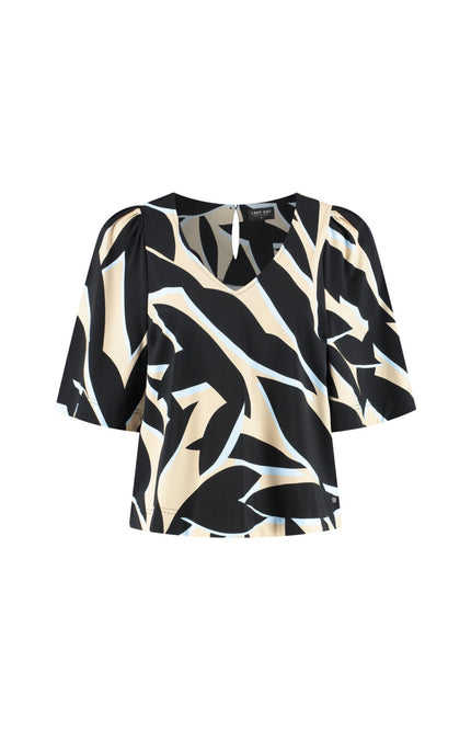 Lady Day Travel Top Jason Leya Print L24-280-3339 Stretchshop.nl