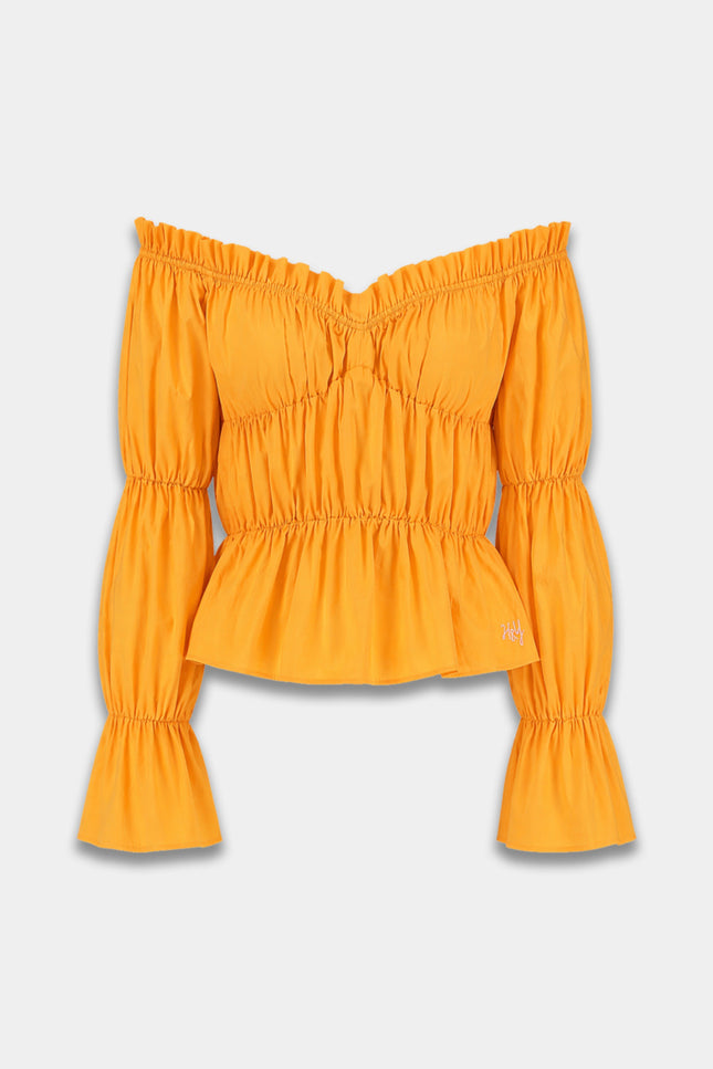 Harper & Yve Top Roan Blazing Orange HS6P601 Stretchshop.nl