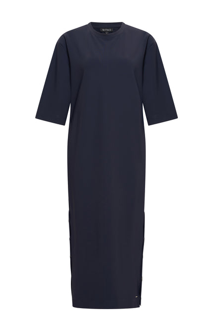 Bonded Travel Jurk Navy 202692