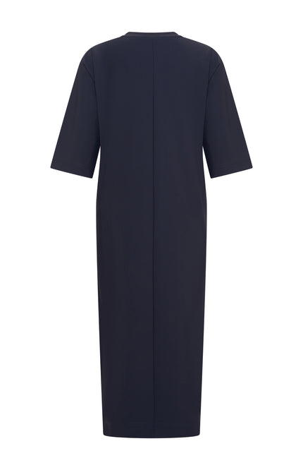 Bonded Travel Jurk Navy 202692