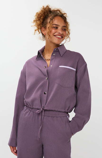 Blouse Kess Soft Purple