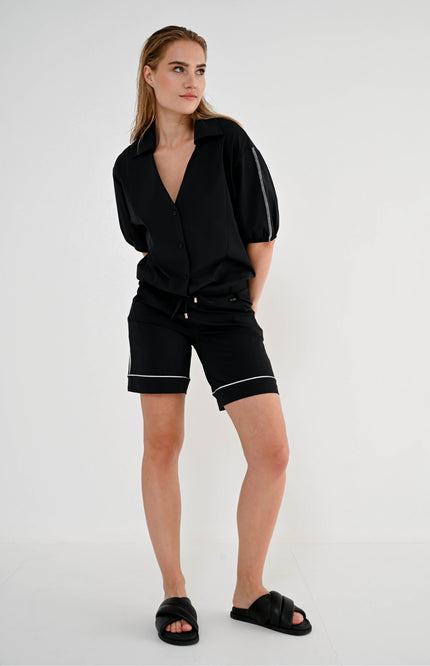 Maicazz Travel Short Tuba Black Stretchshop.nl