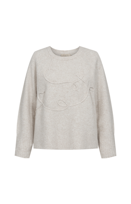 Trui Fqgrsevalin Moonbeam Melange