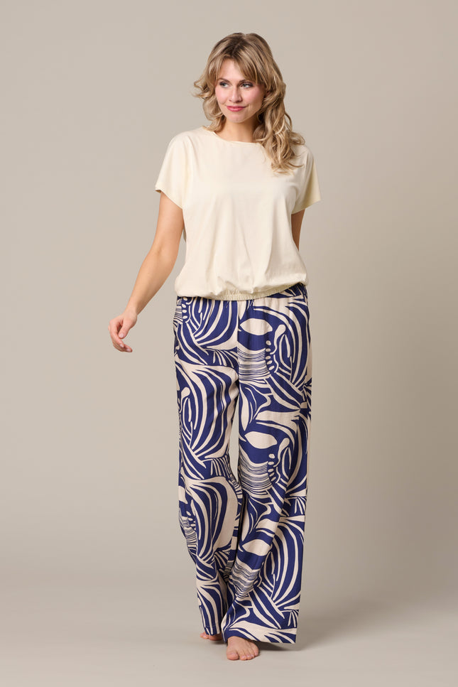 &Co woman Top Tosca Vanilla Ink TS150 Stretchshop.nl