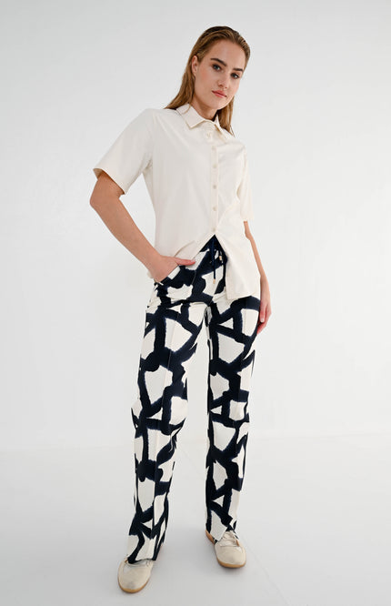 Maicazz Travel Broek Vogue Cross Paint Stretchshop.nl