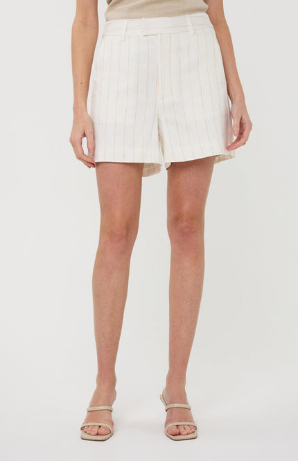 EsQualo Short Linen Striped HS26.17203 Stretchshop.nl