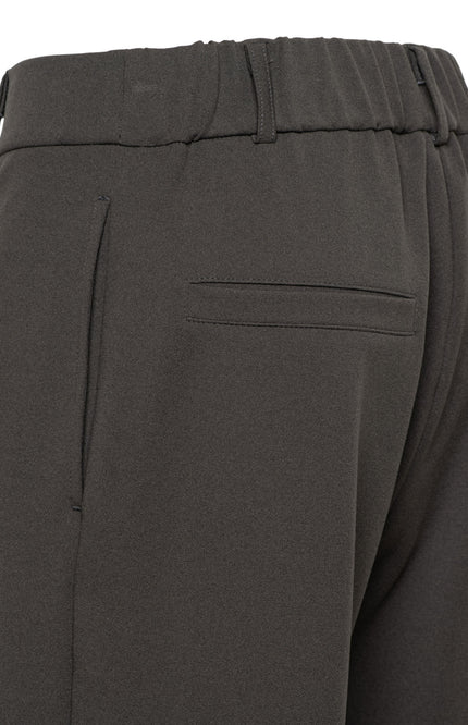 Broek Gabriella Dark Khaki PA456