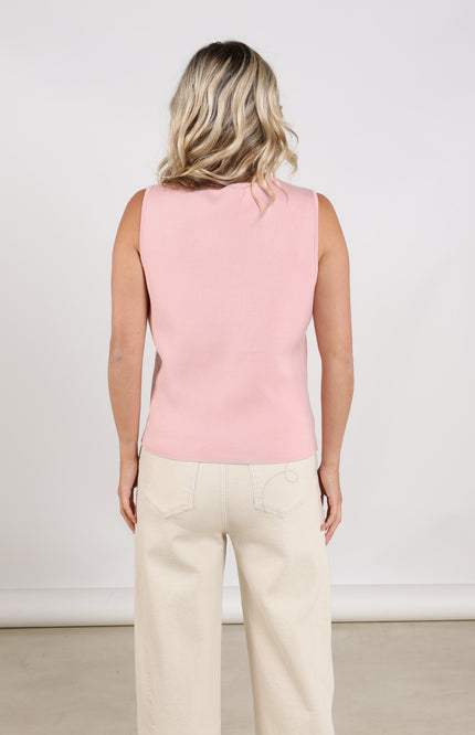 Nukus Gilet Vera Blush NKS08023 Stretchshop.nl