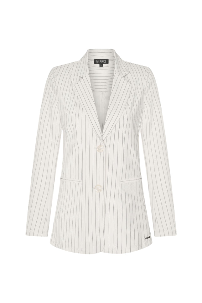 Travel Blazer Pin Stripe Print Kit Dark Blue 202102A