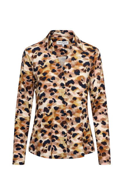 Blouse Vayen Animal Dot Beige Multi BL385