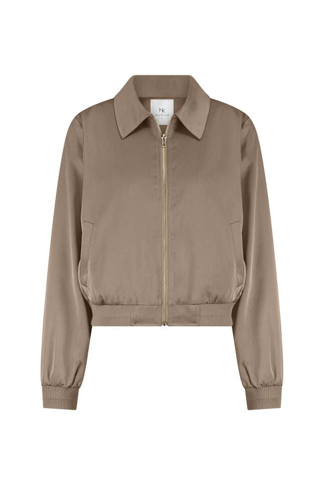 Jacket Luna Bomber Fango NKF13065