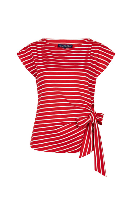 T-shirt Terry Stripe Knot Red SRB4759